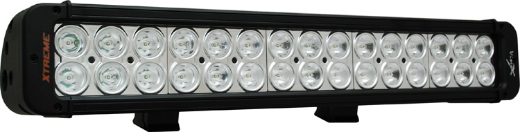 18" Xmitter Prime Xtreme LED Bar Black Thirty 5-Watt LED's 10 Degree Narrow Beam