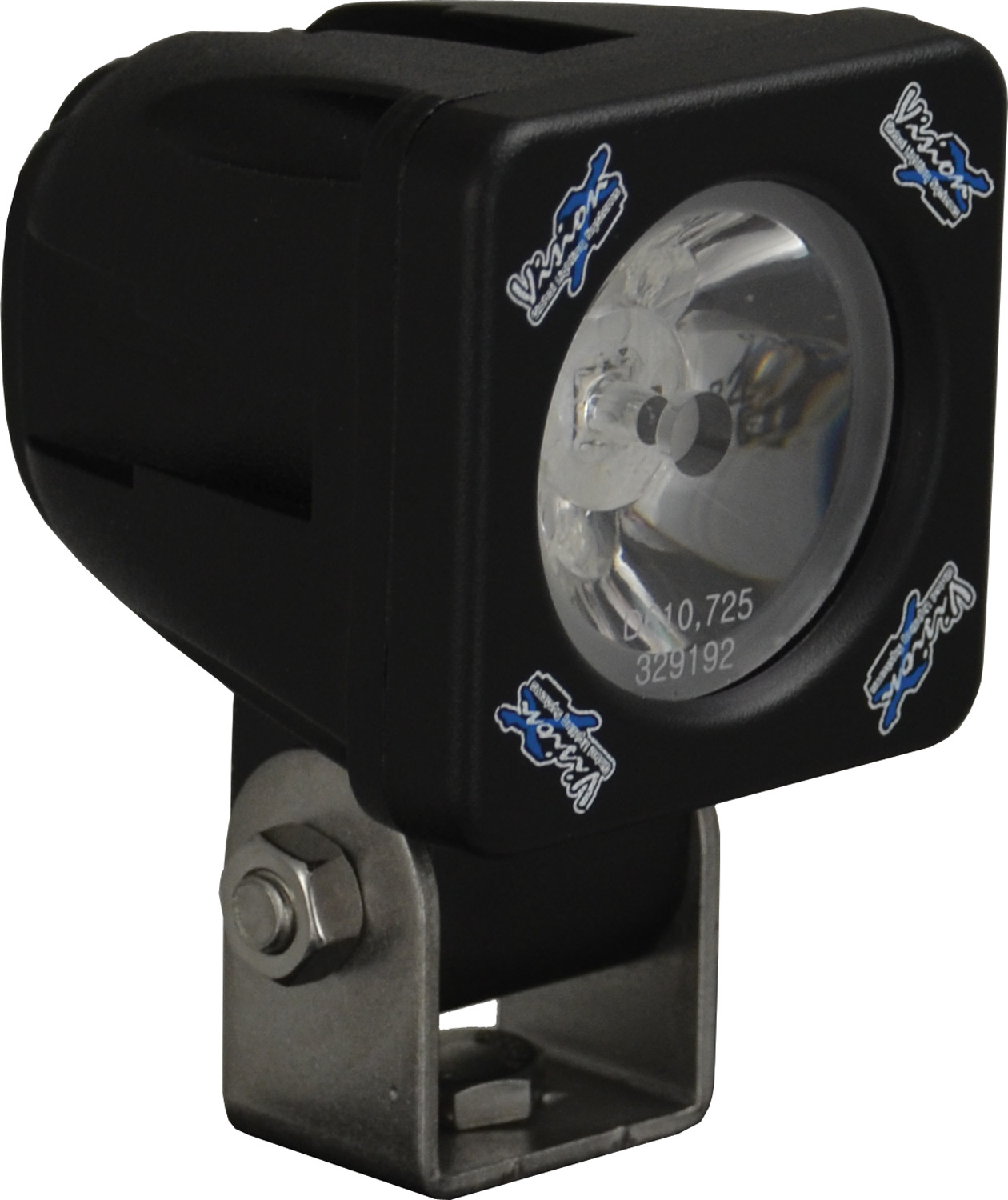 Vision X 2" SOLSTICE SOLO BLACK 10W LED 10? NARROW - Click Image to Close