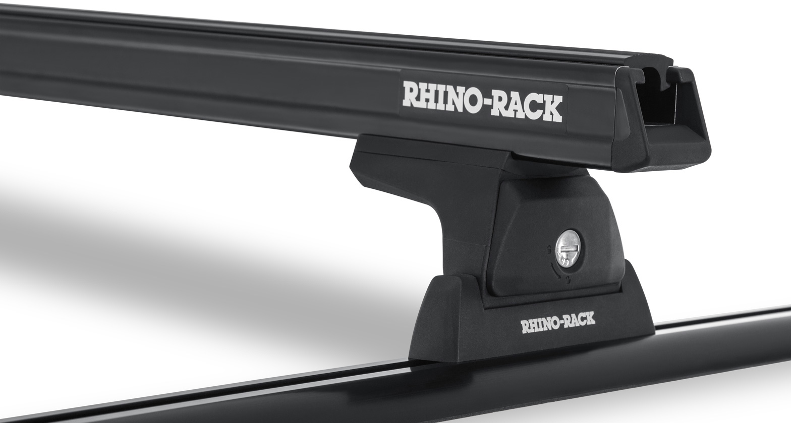 Rhino-Rack Heavy Duty Black 2 Bar 54 in Roof Rack