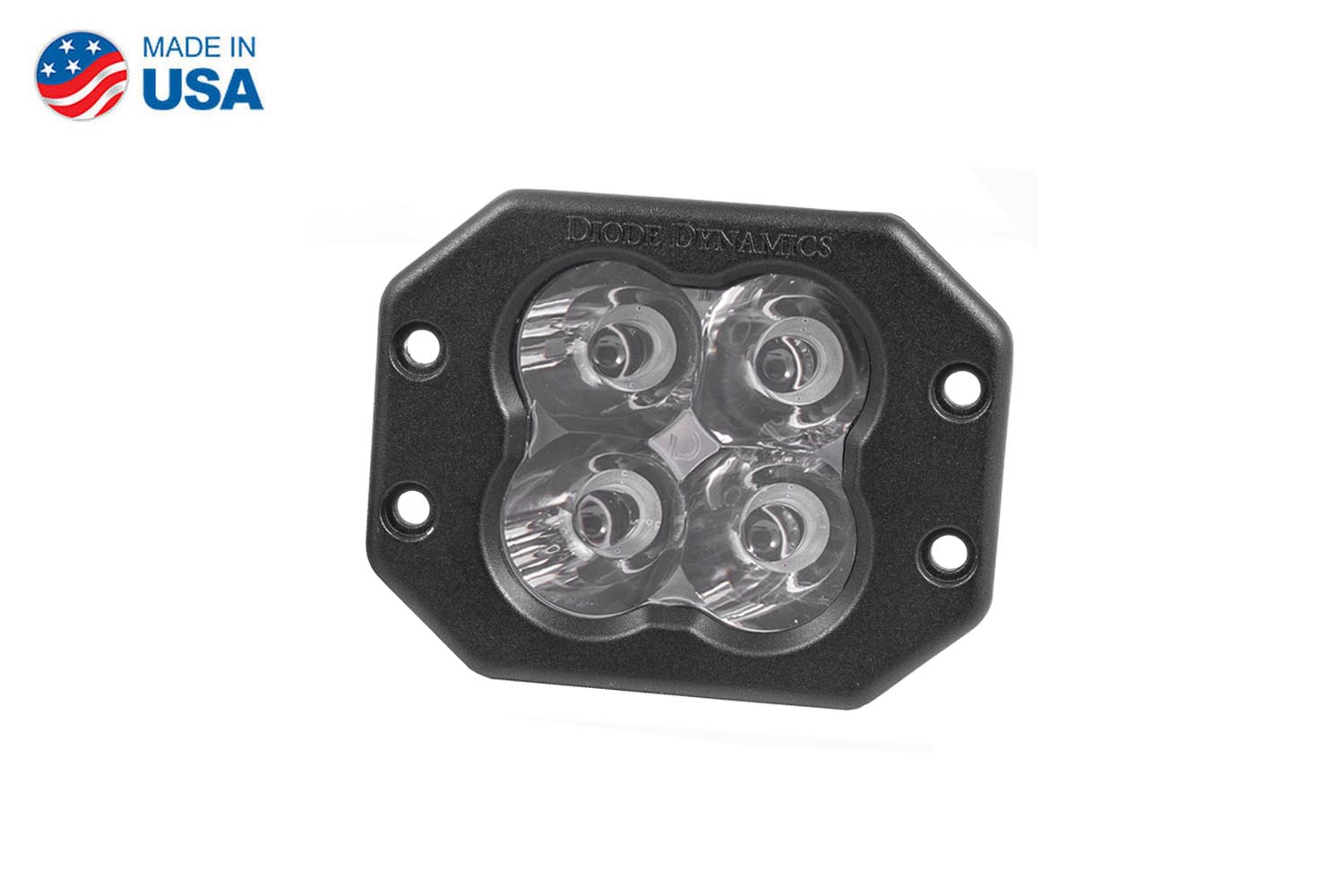Diode Dynamics Worklight SS3 Pro White Spot Flush (single) - Click Image to Close