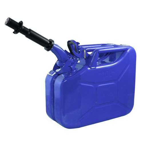 Wavian Blue 10 Liter Steel Can - 1 Can - Click Image to Close