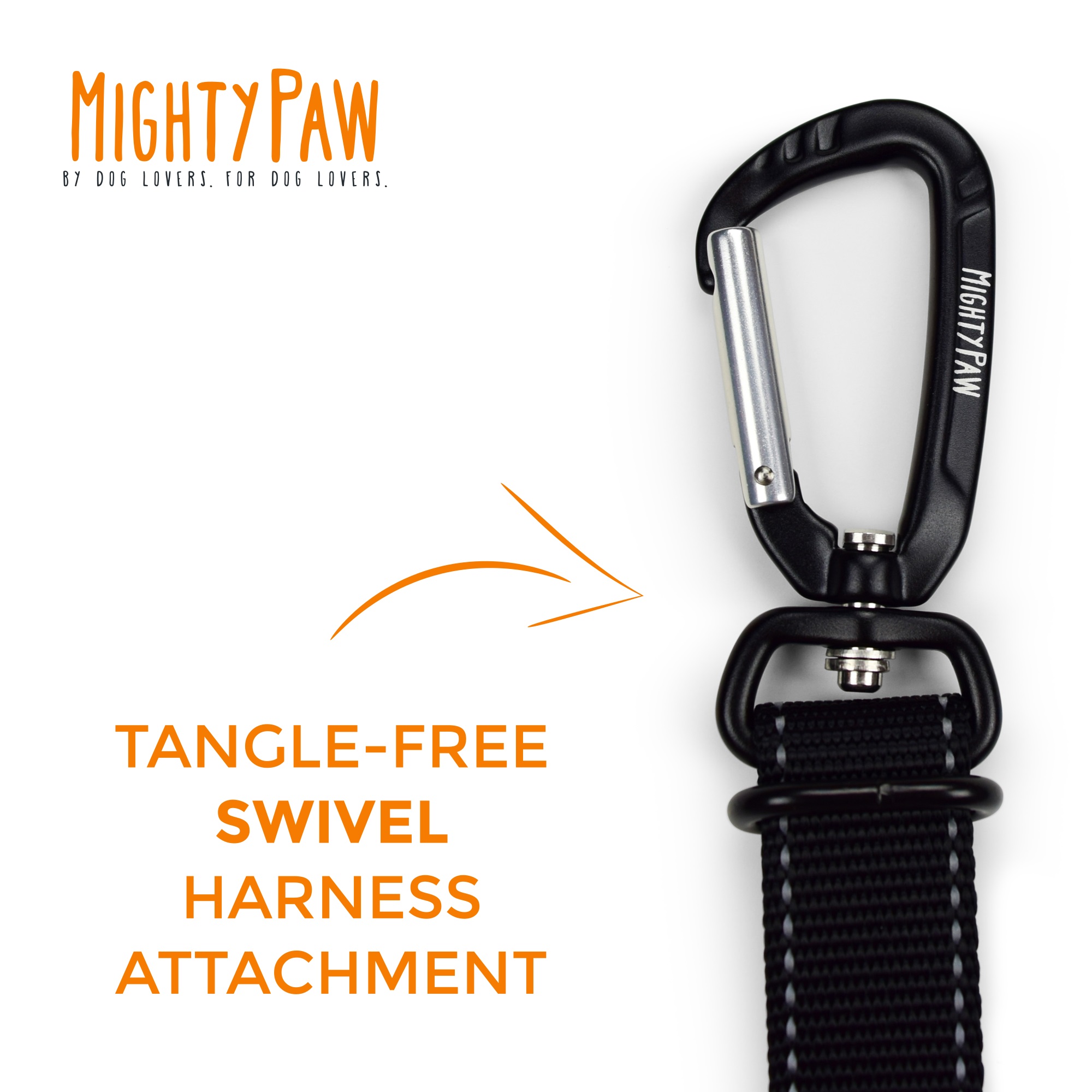 Mighy Paw Vehicle Safety Belt for Fido - Click Image to Close