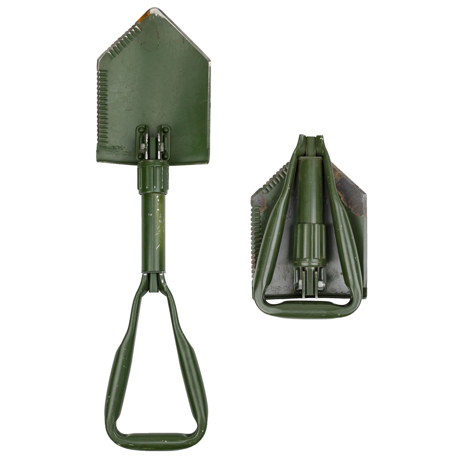 German Army Trifold Shovel - Click Image to Close