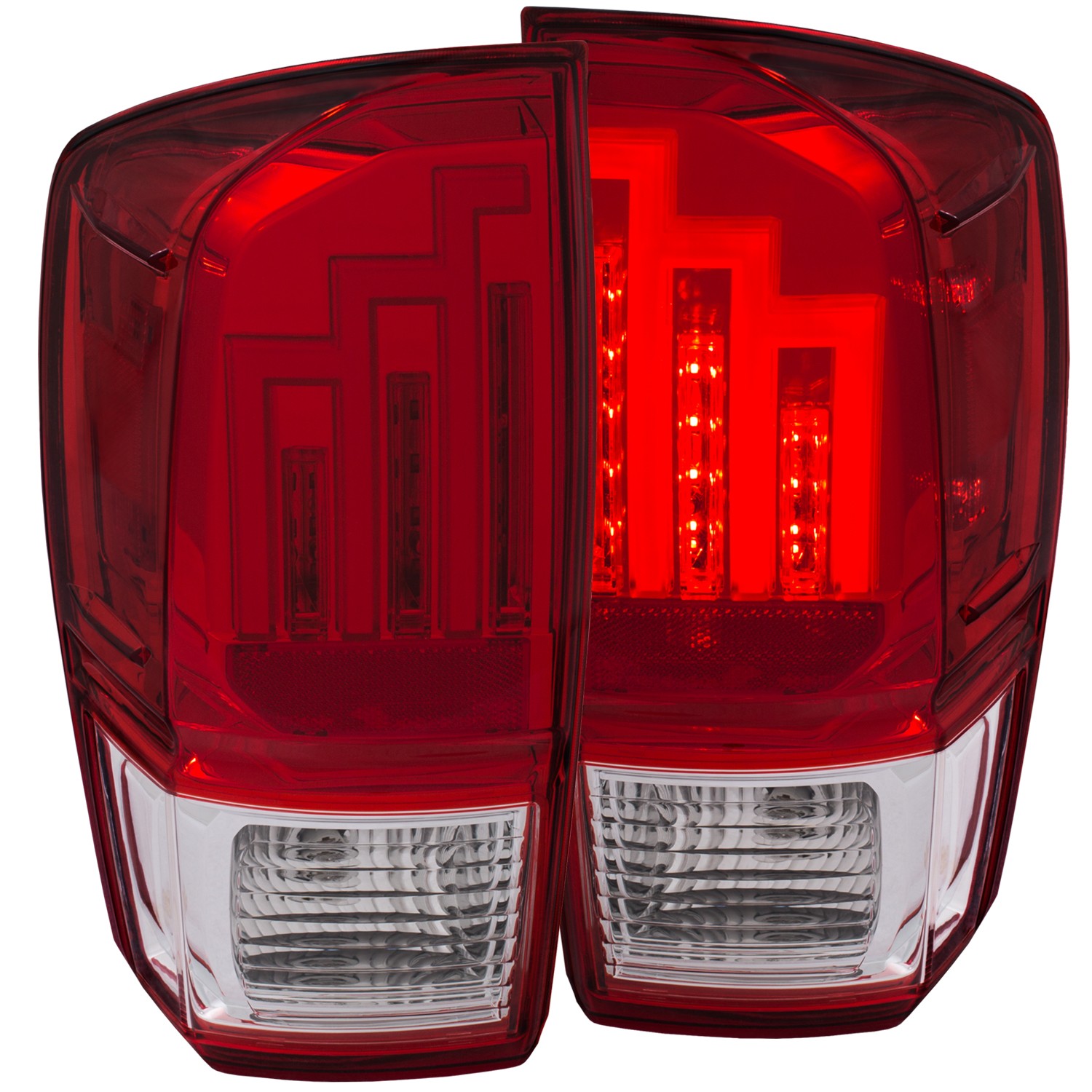 Anzo Tacoma LED Tail Light -Red (2016+} - Click Image to Close
