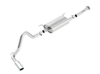 Borla Catback Exhaust with muffler 3.5 inch Single for DC Short Bed 2016+ - Click Image to Close