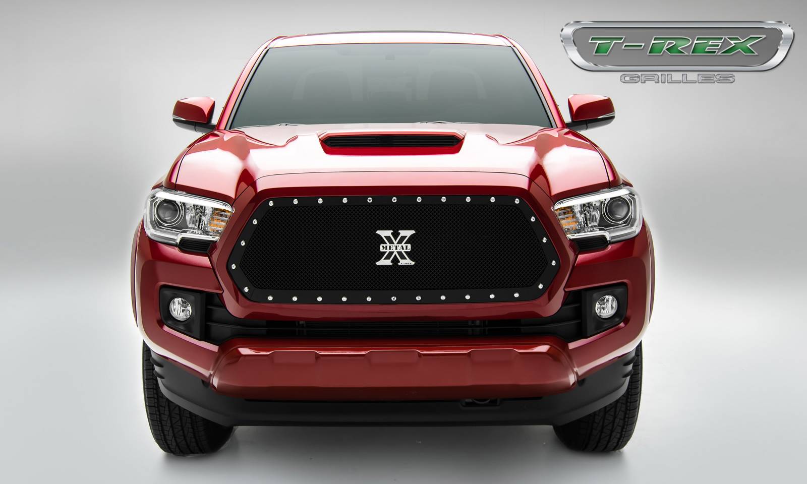 T-Rex Tacoma Stealth X-Metal Grille Insert - All Black - 2016+
