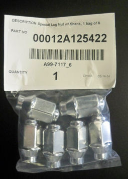 6 lug nut package - Click Image to Close
