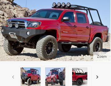 Body Armor Tacoma SportRack system for 2005-2015