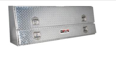 Westin Top Slider FLip-UP Tool Box - Polished Aluminum
