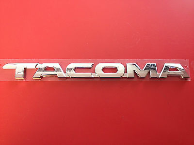Toyota "TACOMA" nameplate